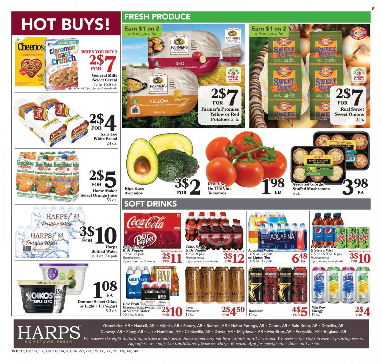 Harps Hometown Fresh (AR) Weekly Ad Flyer Specials December 7 to December 13, 2022