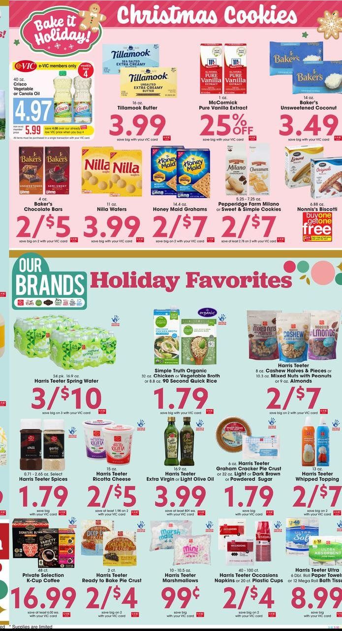 Harris Teeter Weekly Ad Flyer Specials December 7 to December 13, 2022