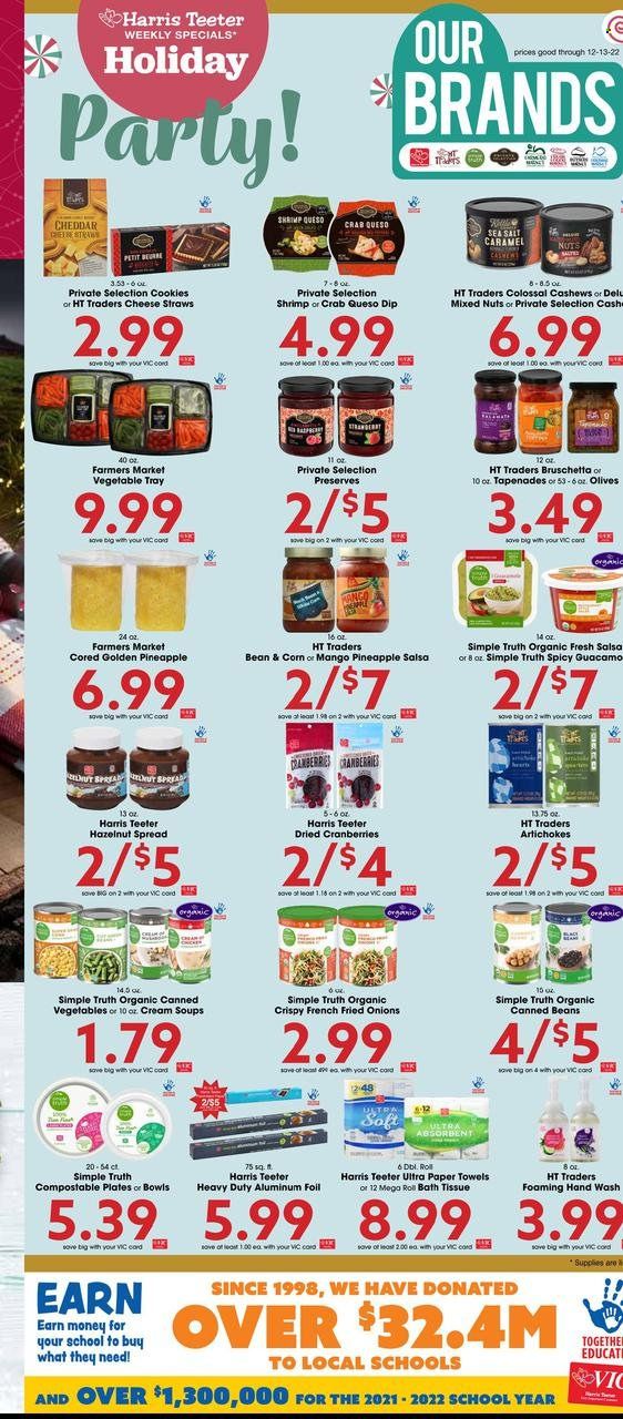 Harris Teeter Weekly Ad Flyer Specials December 7 to December 13, 2022