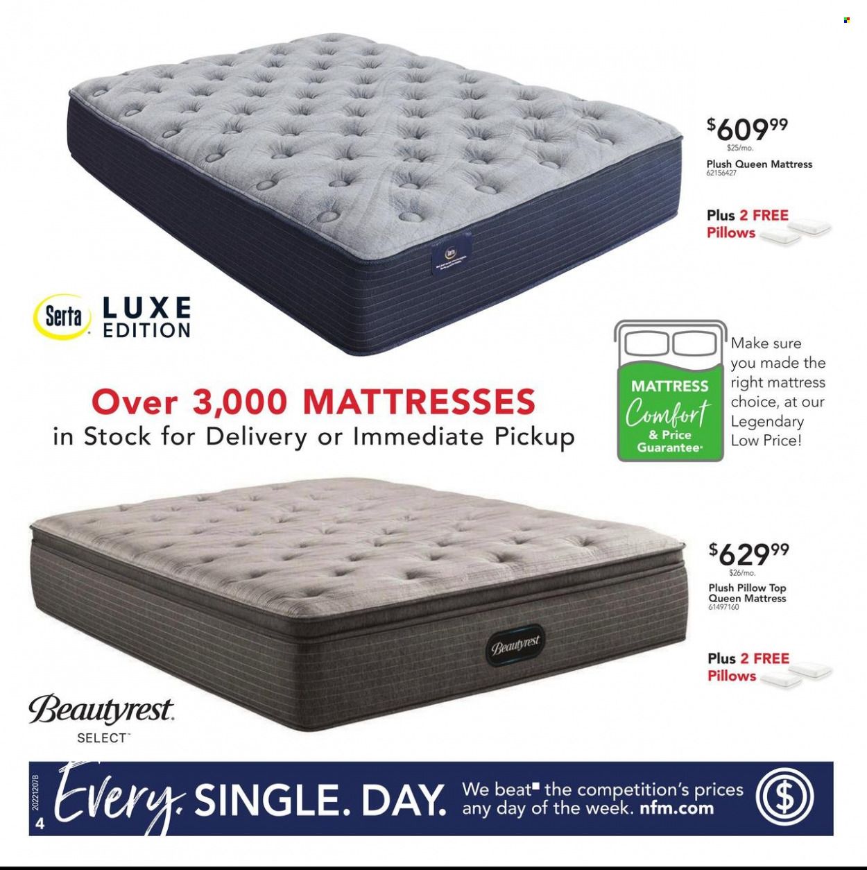Nebraska Furniture Mart (IA, KS, NE, TX) Weekly Ad Flyer Specials December 7 to December 13, 2022