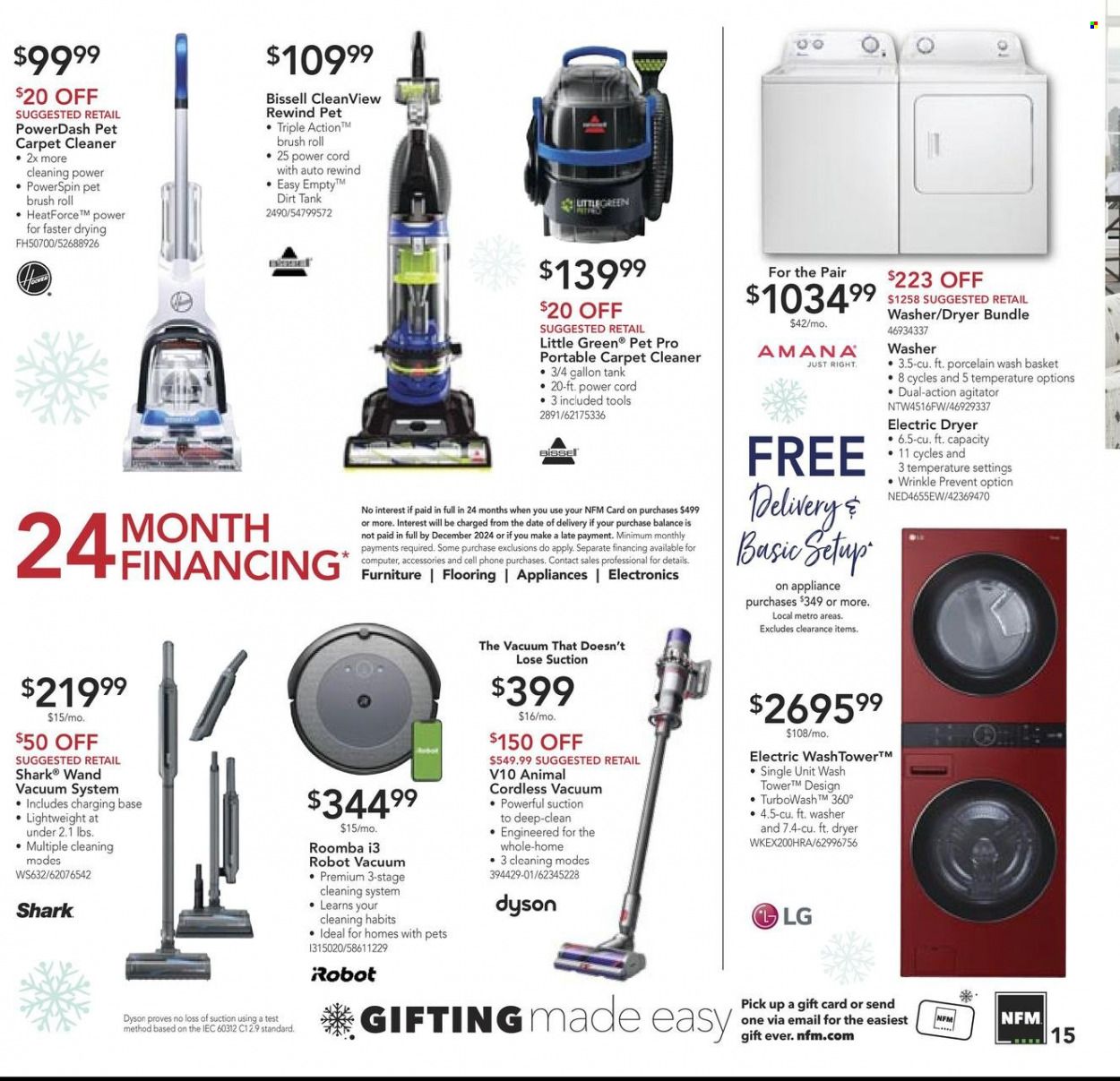 Nebraska Furniture Mart (IA, KS, NE, TX) Weekly Ad Flyer Specials December 11 to December 17, 2022