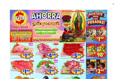 Savers Cost Plus (TX) Weekly Ad Flyer Specials December 7 to December 13, 2022