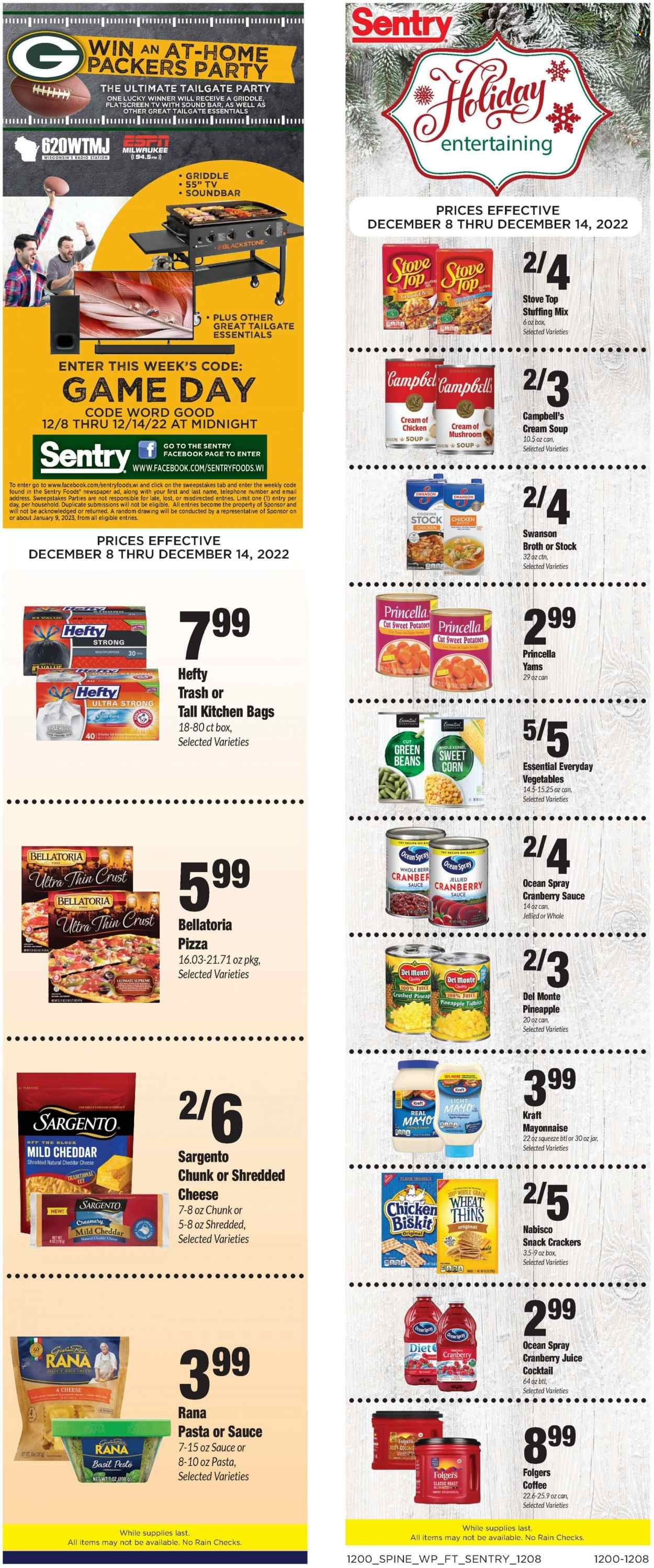 Sentry Foods (WI) Weekly Ad Flyer Specials December 8 to December 14, 2022
