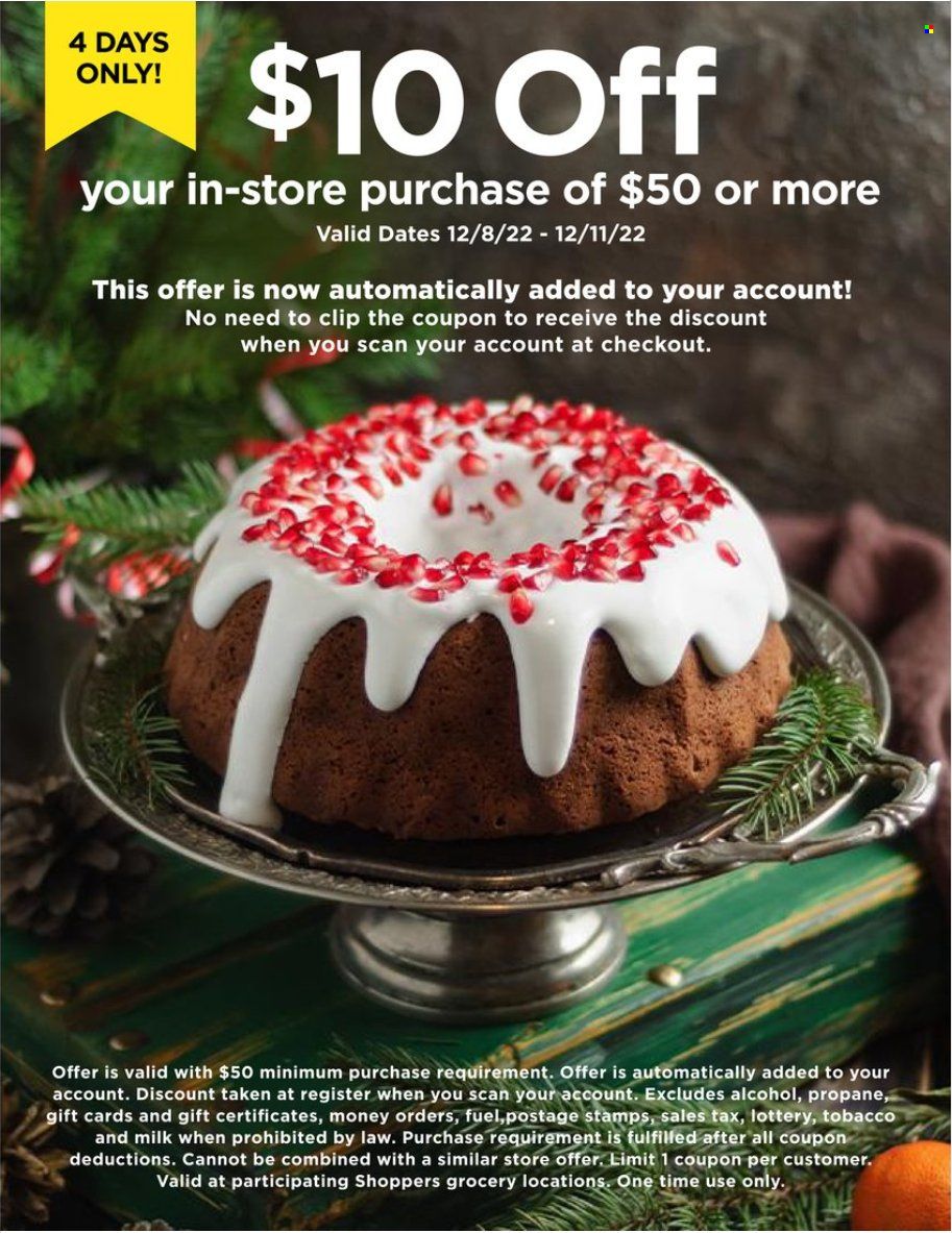Shoppers (MD, VA) Weekly Ad Flyer Specials December 8 to December 14, 2022