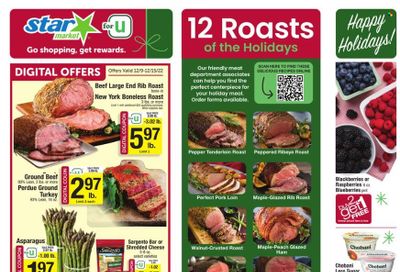 Star Market Weekly Ad Flyer Specials December 9 to December 15, 2022