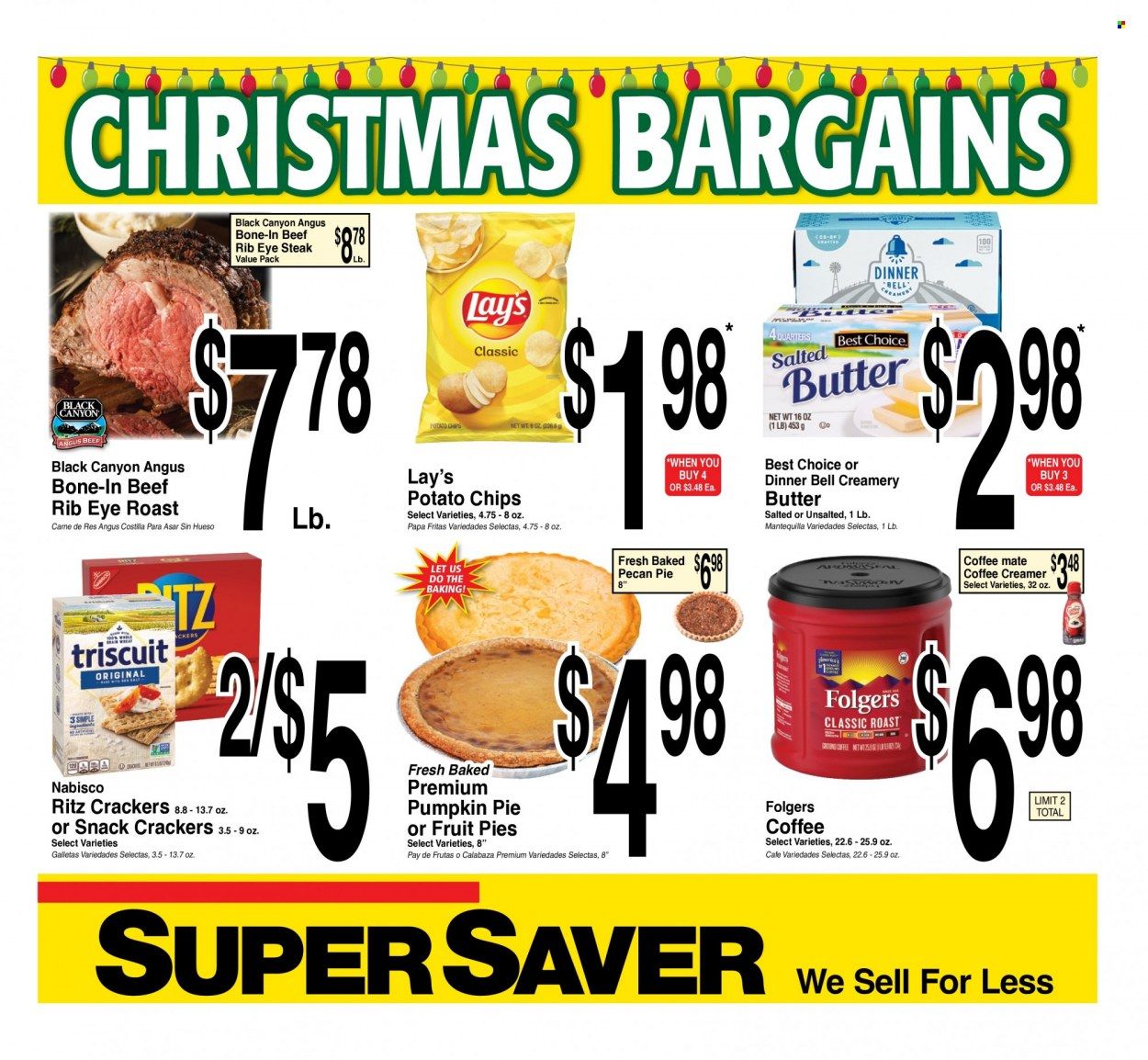 Super Saver Weekly Ad Flyer Specials December 14 to December 20, 2022