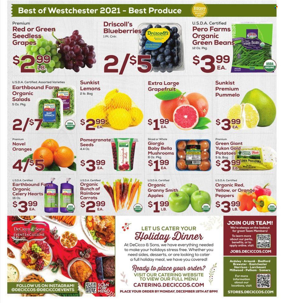 DeCicco & Sons (NY) Weekly Ad Flyer Specials December 9 to December 15, 2022
