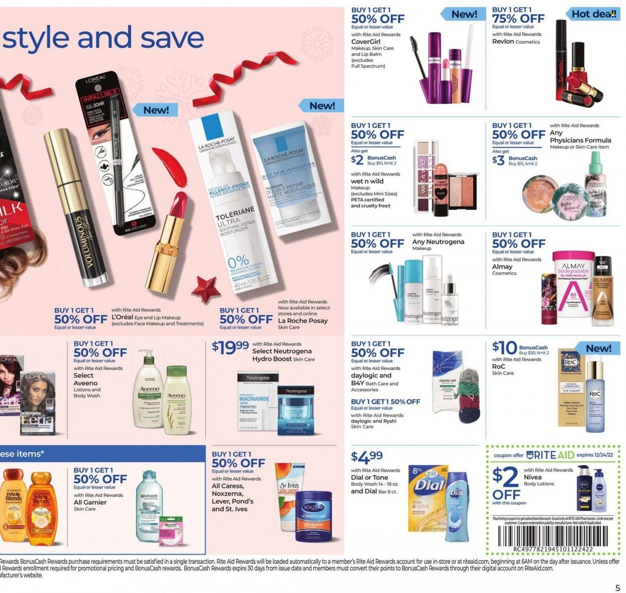 RITE AID Weekly Ad Flyer Specials December 18 to December 24, 2022