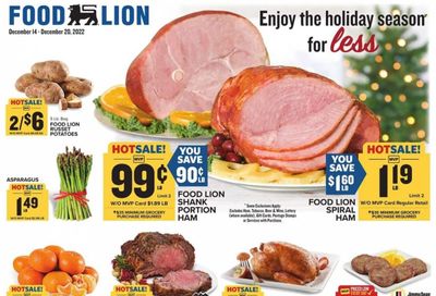 Food Lion (NC) Weekly Ad Flyer Specials December 14 to December 20, 2022