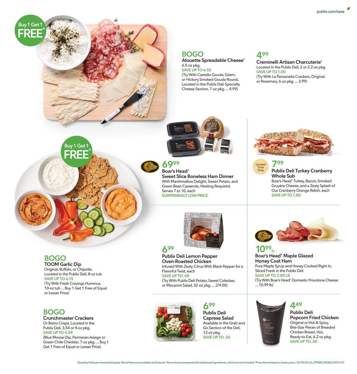 Publix (AL, FL, GA, NC, SC, TN) Weekly Ad Flyer Specials December 15 to December 24, 2022