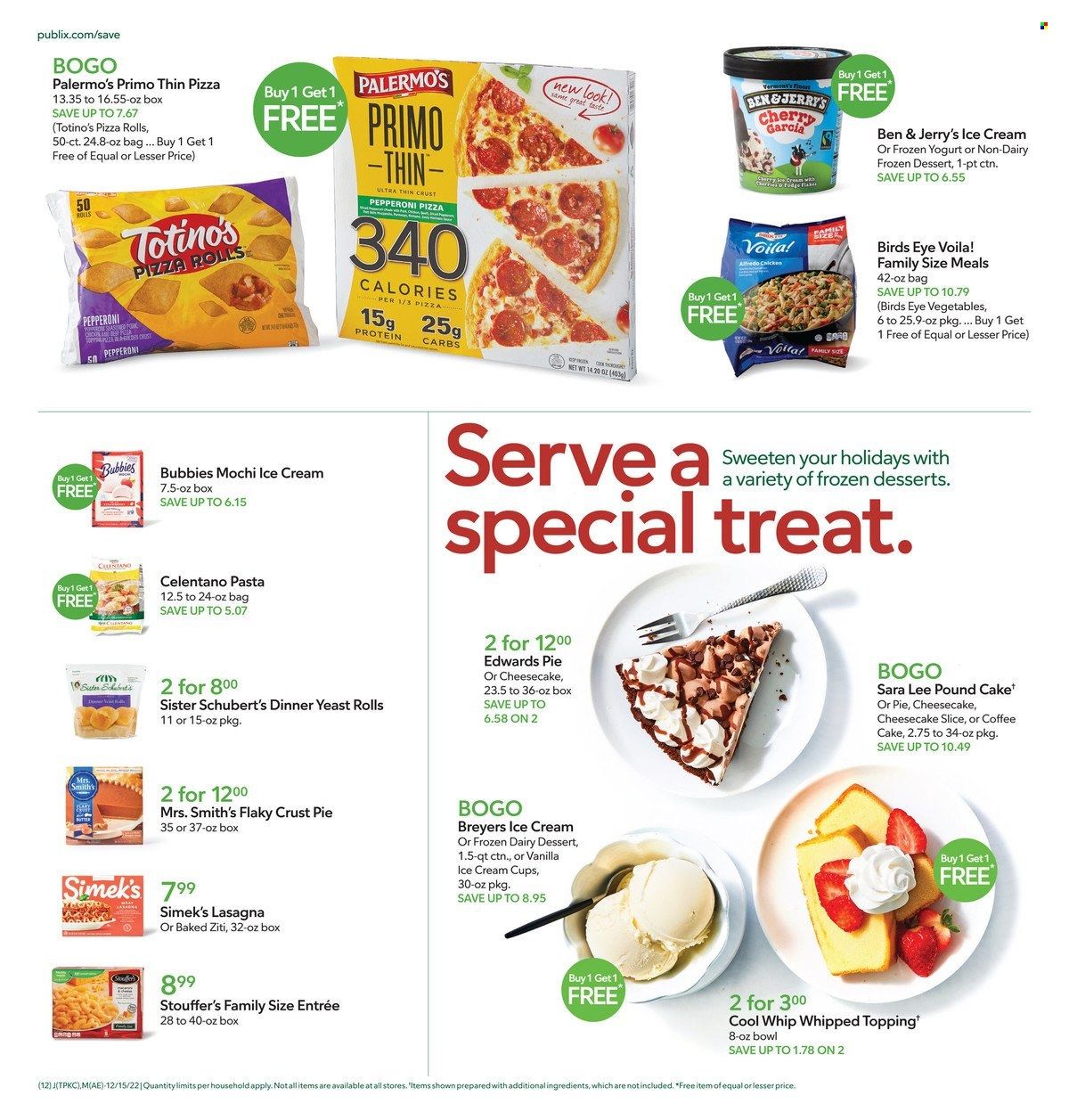 Publix (AL, FL, GA, NC, SC, TN) Weekly Ad Flyer Specials December 15 to December 24, 2022