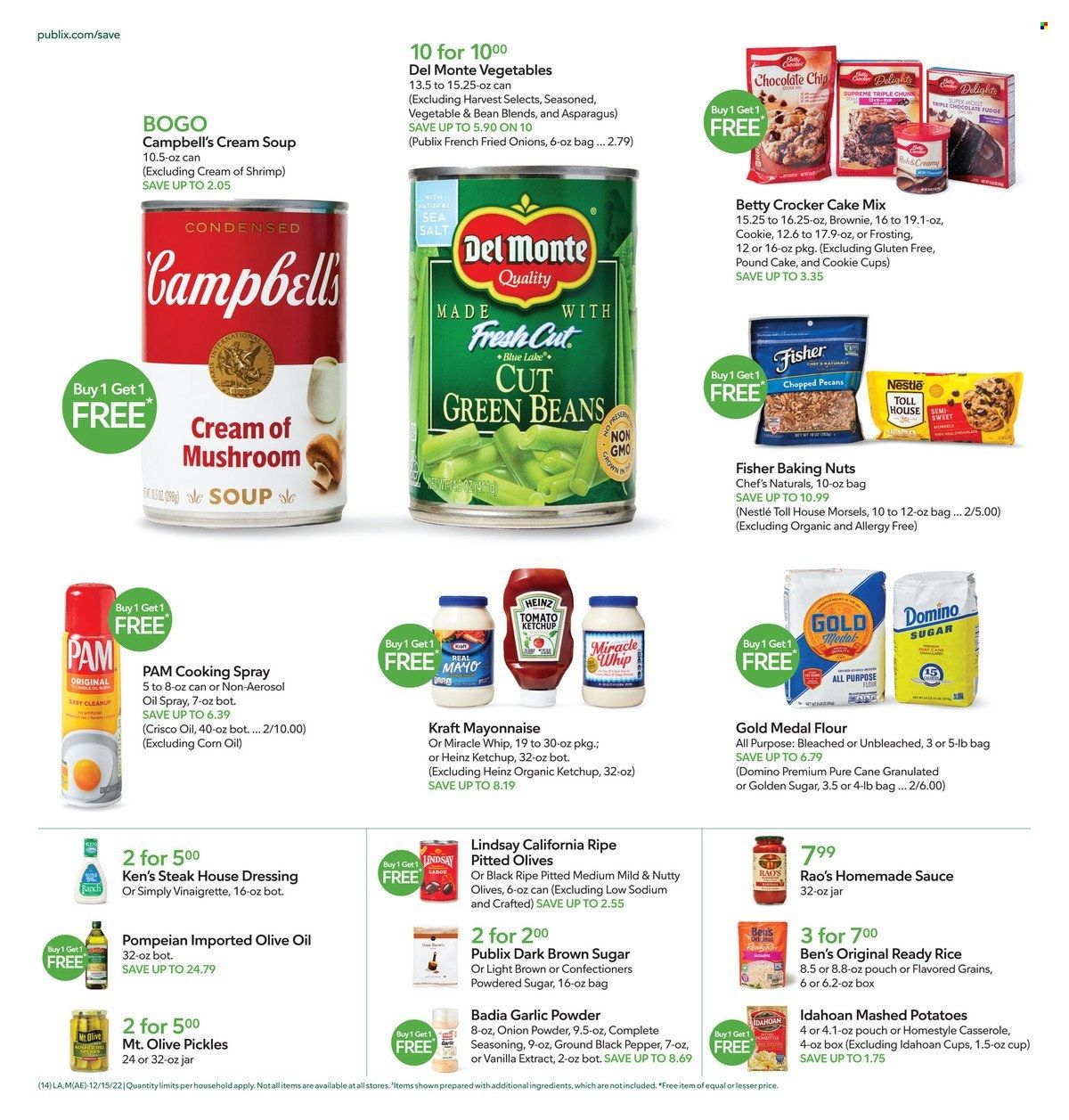 Publix (AL, FL, GA, NC, SC, TN) Weekly Ad Flyer Specials December 15 to December 24, 2022