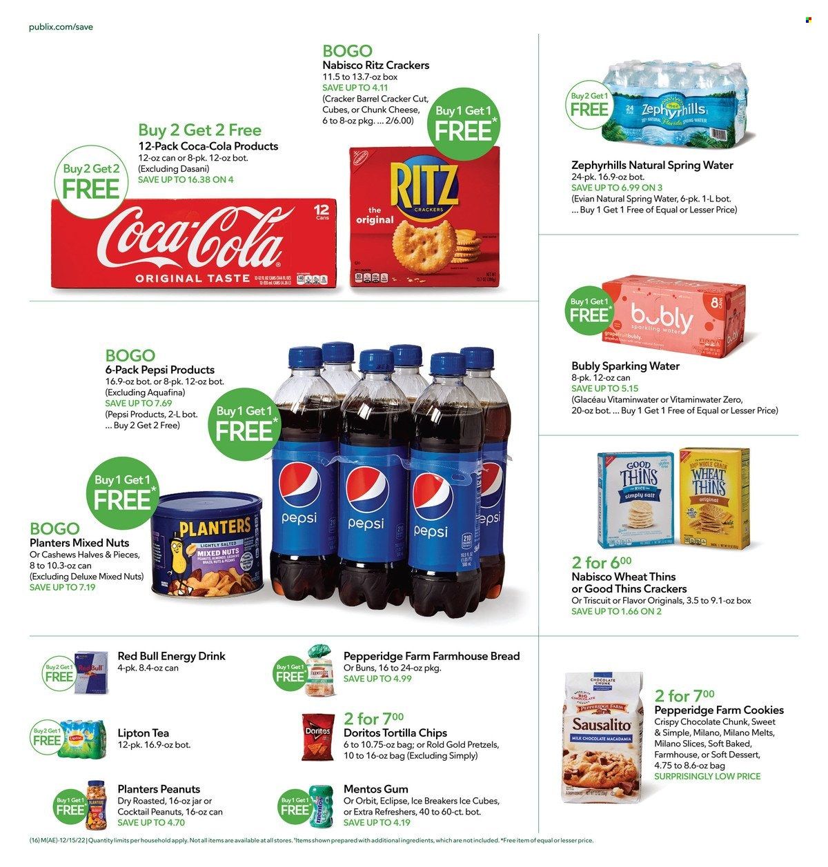 Publix (AL, FL, GA, NC, SC, TN) Weekly Ad Flyer Specials December 15 to December 24, 2022