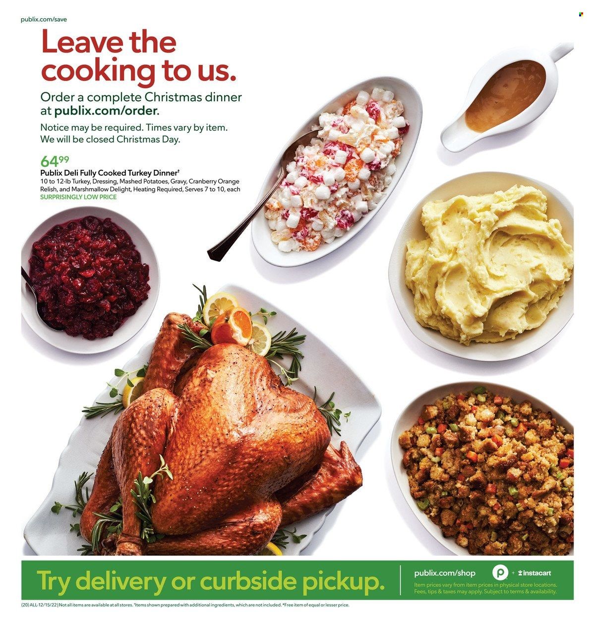 Publix (AL, FL, GA, NC, SC, TN) Weekly Ad Flyer Specials December 15 to December 24, 2022