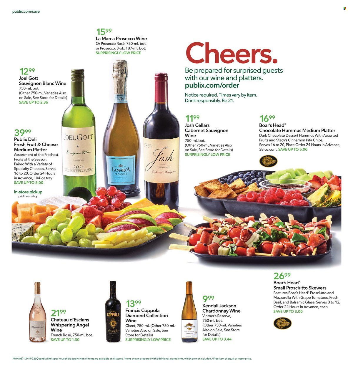 Publix (AL, FL, GA, NC, SC, TN) Weekly Ad Flyer Specials December 15 to December 24, 2022
