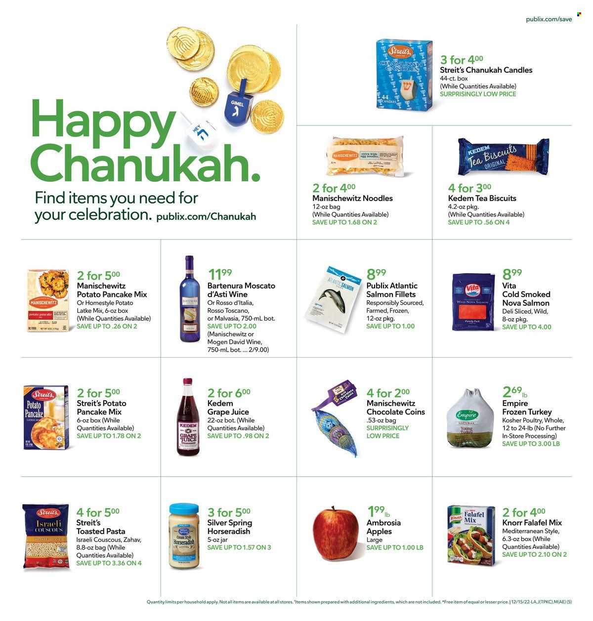Publix (AL, FL, GA, NC, SC, TN) Weekly Ad Flyer Specials December 15 to December 24, 2022