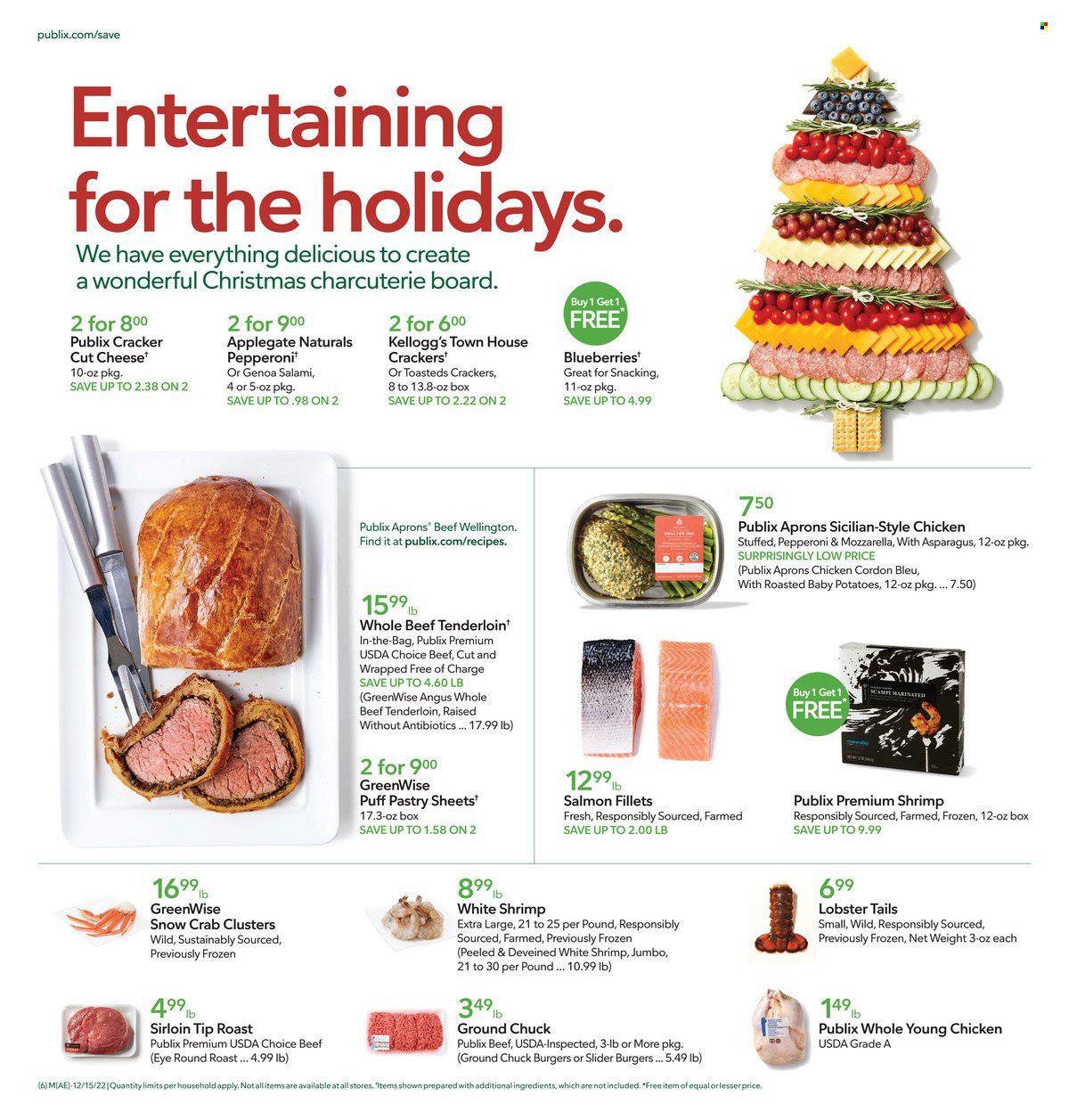 Publix (AL, FL, GA, NC, SC, TN) Weekly Ad Flyer Specials December 15 to December 24, 2022