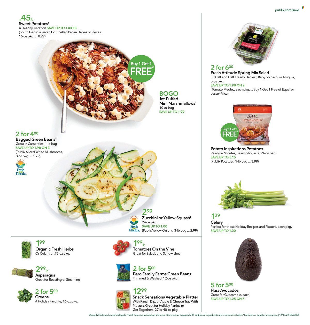 Publix (AL, FL, GA, NC, SC, TN) Weekly Ad Flyer Specials December 15 to December 24, 2022