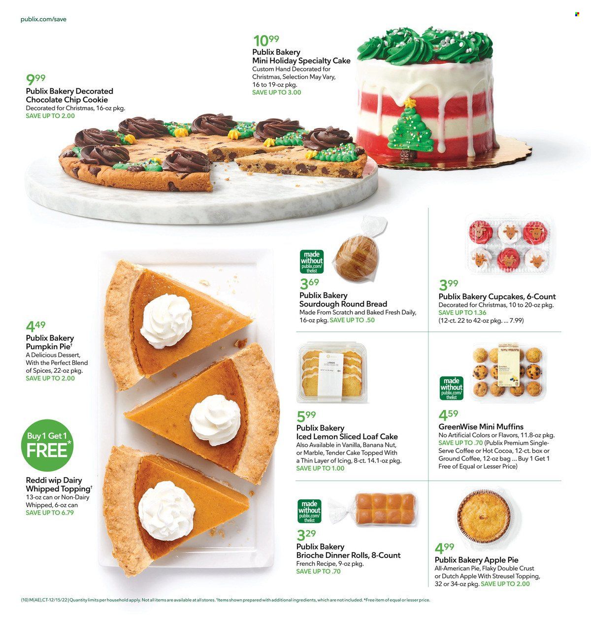Publix (AL, FL, GA, NC, SC, TN) Weekly Ad Flyer Specials December 15 to December 24, 2022