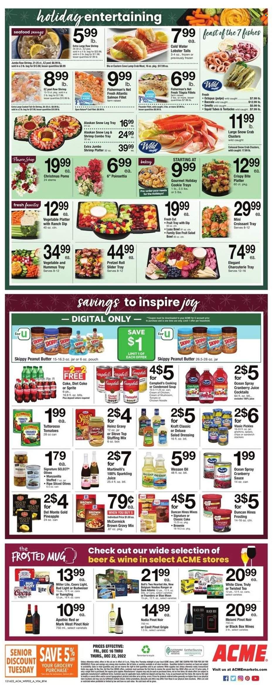 ACME (DE, NJ, NY, PA) Weekly Ad Flyer Specials December 16 to December 22, 2022