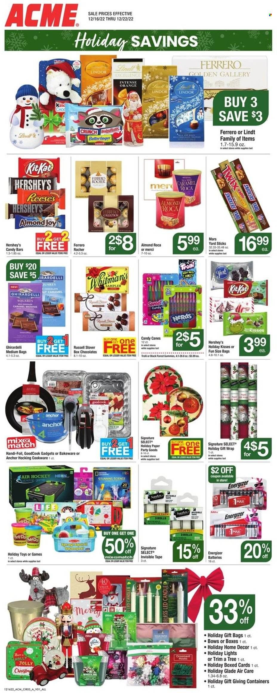 ACME (DE, NJ, NY, PA) Weekly Ad Flyer Specials December 16 to December 22, 2022