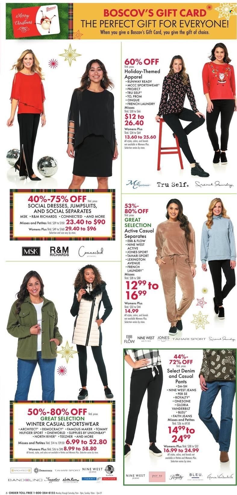 Boscov's (CT, DE, MD, NJ, NY, PA) Weekly Ad Flyer Specials December 15 to December 25, 2022