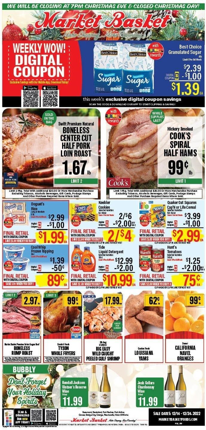 Market Basket (LA, TX) Weekly Ad Flyer Specials December 14 to December 24, 2022