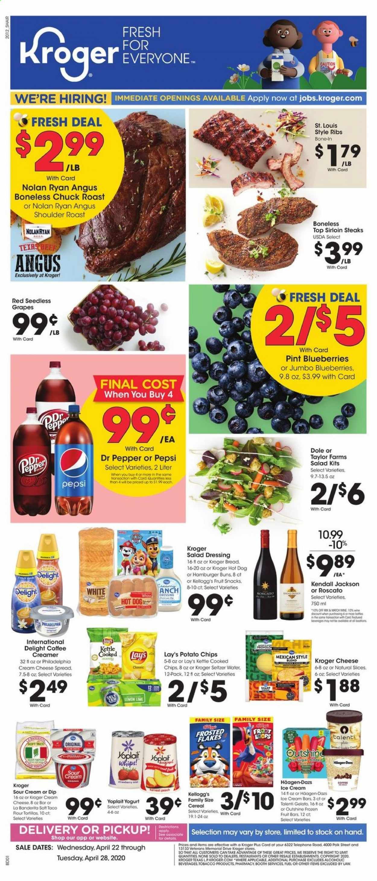 Kroger Weekly Ad & Flyer April 22 to 28