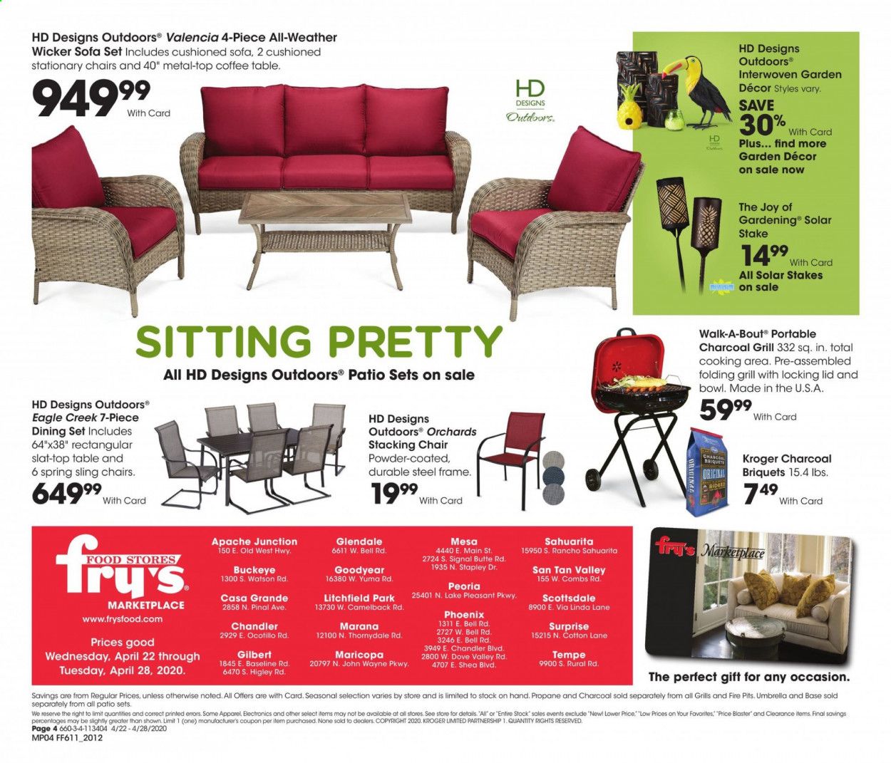Fry’s Weekly Ad & Flyer April 22 to 28