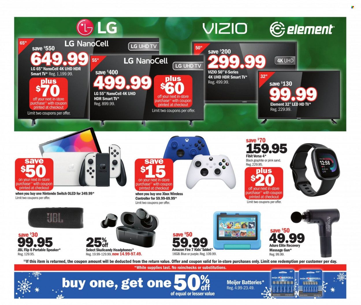 Meijer (IL, IN, KY, MI, OH, WI) Weekly Ad Flyer Specials December 18 to December 24, 2022