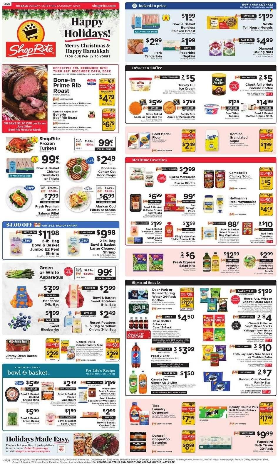ShopRite (CT, DE, MD, NJ, NY, PA) Weekly Ad Flyer Specials December 18 to December 24, 2022