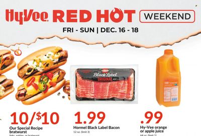 Hy-Vee (IA, IL, MN, MO, SD) Weekly Ad Flyer Specials December 16 to December 18, 2022
