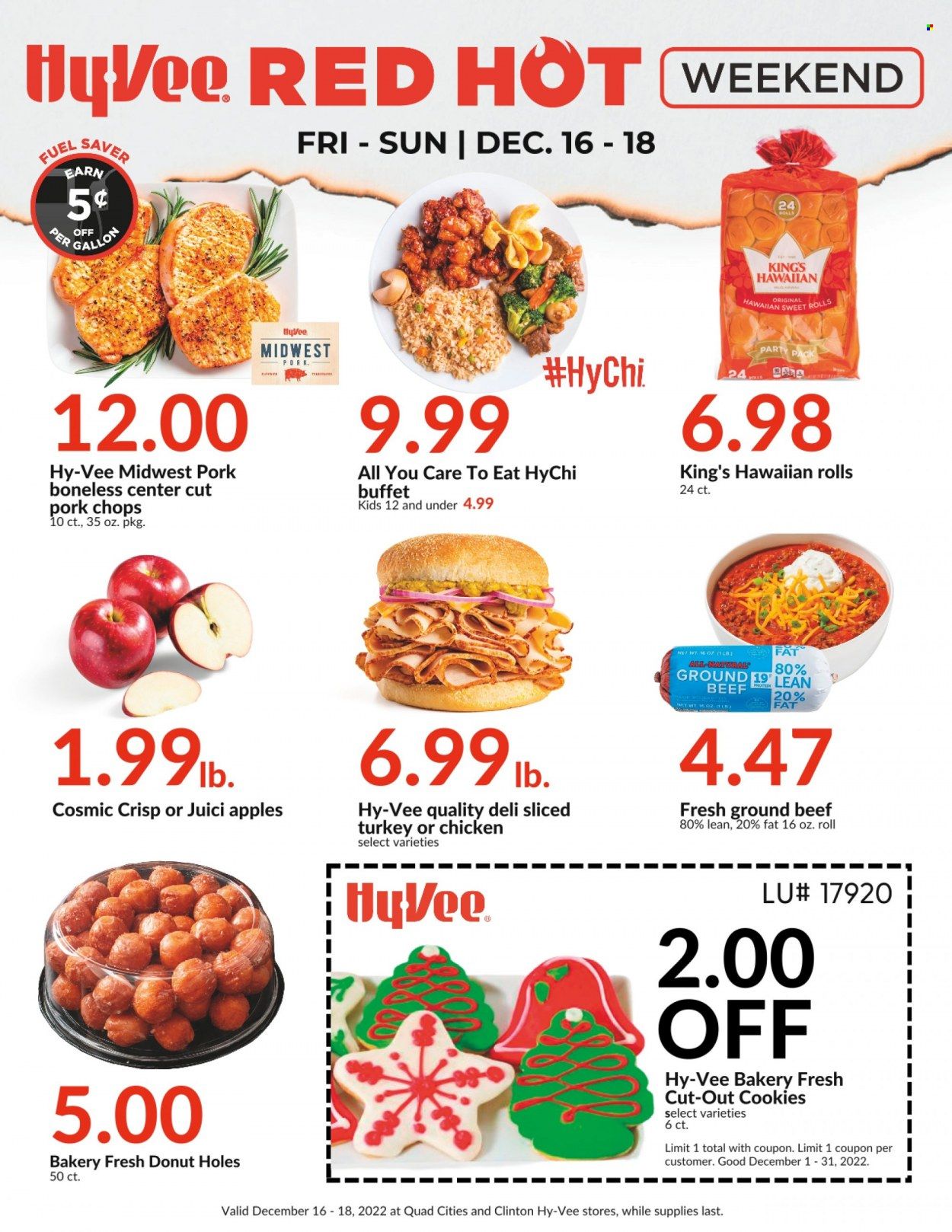 Hy-Vee (IA, IL, MN, MO, SD) Weekly Ad Flyer Specials December 16 to December 18, 2022