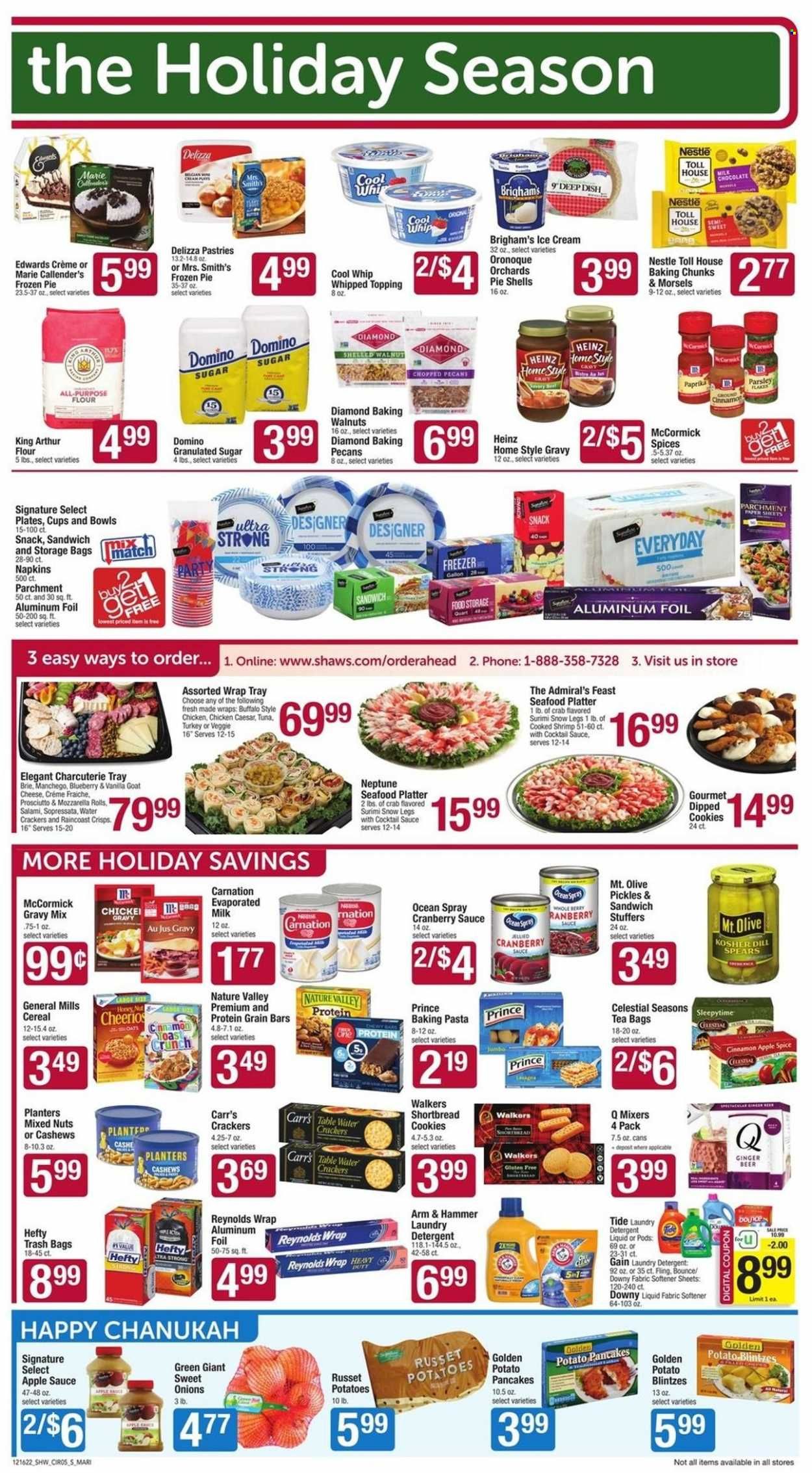 Shaw’s (MA, ME, NH, RI, VT) Weekly Ad Flyer Specials December 16 to December 24, 2022