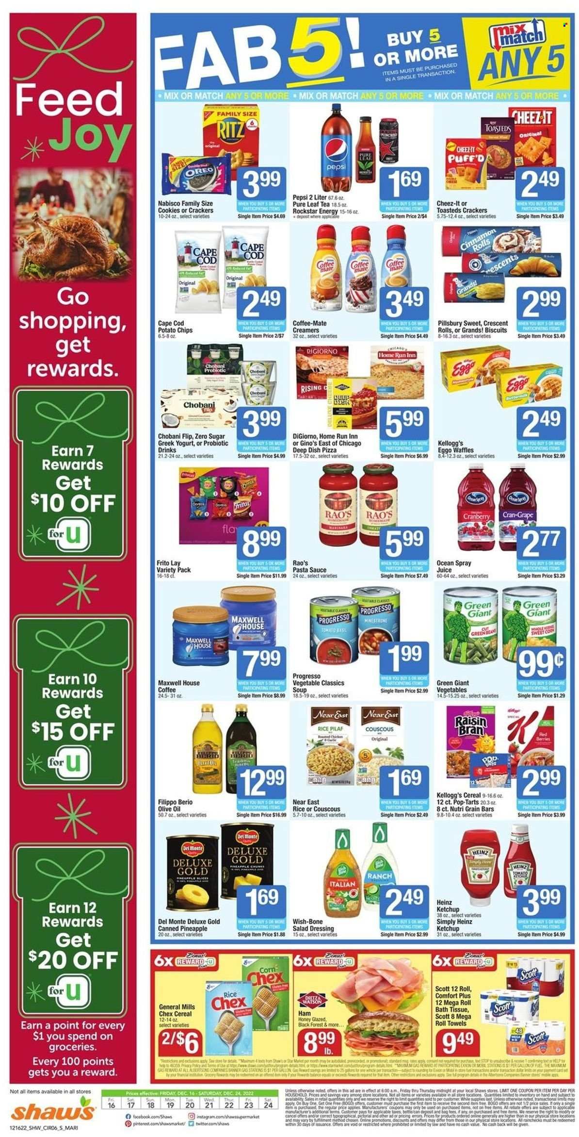 Shaw’s (MA, ME, NH, RI, VT) Weekly Ad Flyer Specials December 16 to December 24, 2022