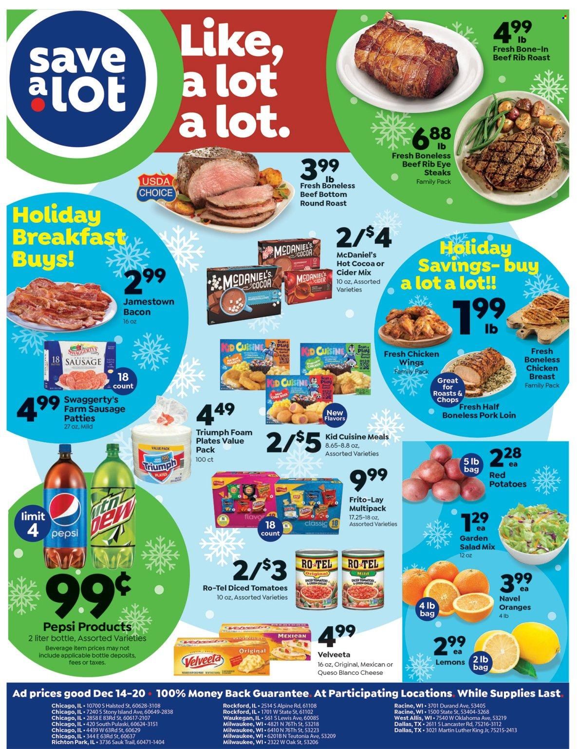 Save a Lot Weekly Ad Flyer Specials December 14 to December 20, 2022