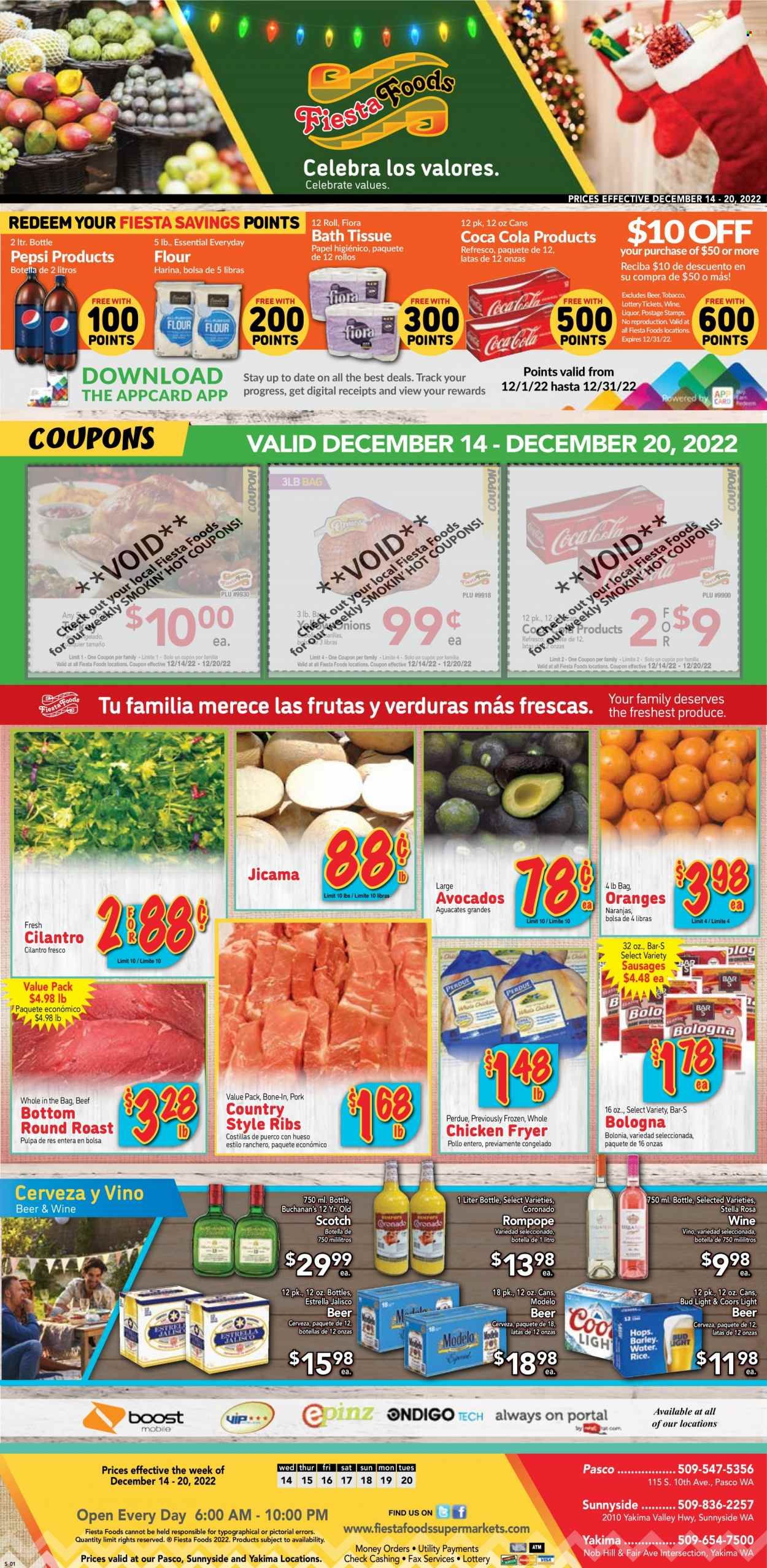Fiesta Foods SuperMarkets (WA) Weekly Ad Flyer Specials December 14 to December 20, 2022