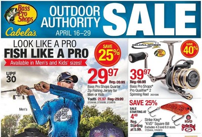 Bass Pro Shops Weekly Ad & Flyer April 16 to 29
