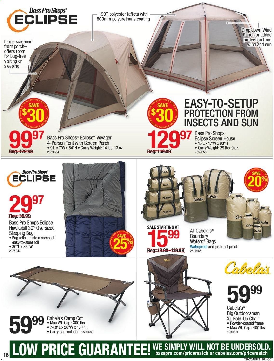 Bass Pro Shops Weekly Ad & Flyer April 16 to 29