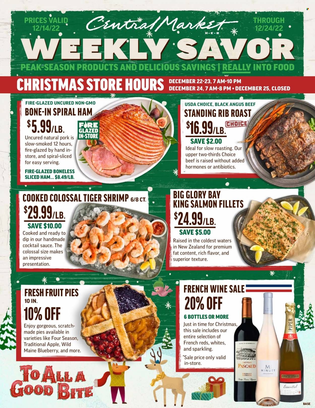 Central Market (TX) Weekly Ad Flyer Specials December 14 to December 24, 2022