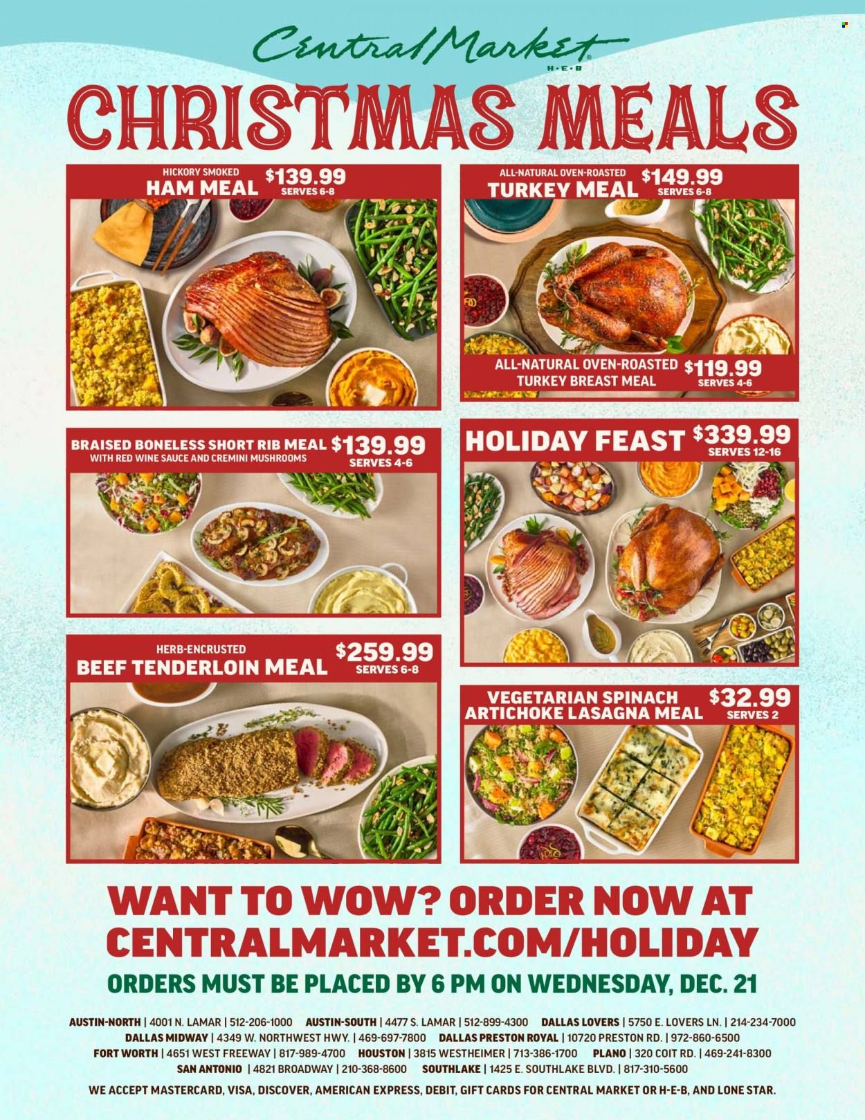 Central Market (TX) Weekly Ad Flyer Specials December 14 to December 24, 2022