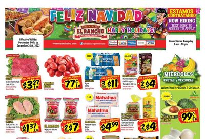 El Rancho (TX) Weekly Ad Flyer Specials December 14 to December 20, 2022