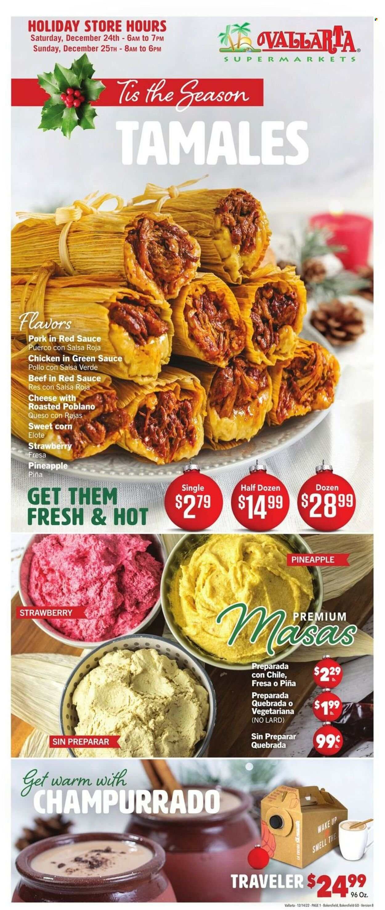 Vallarta (CA) Weekly Ad Flyer Specials December 14 to December 20, 2022