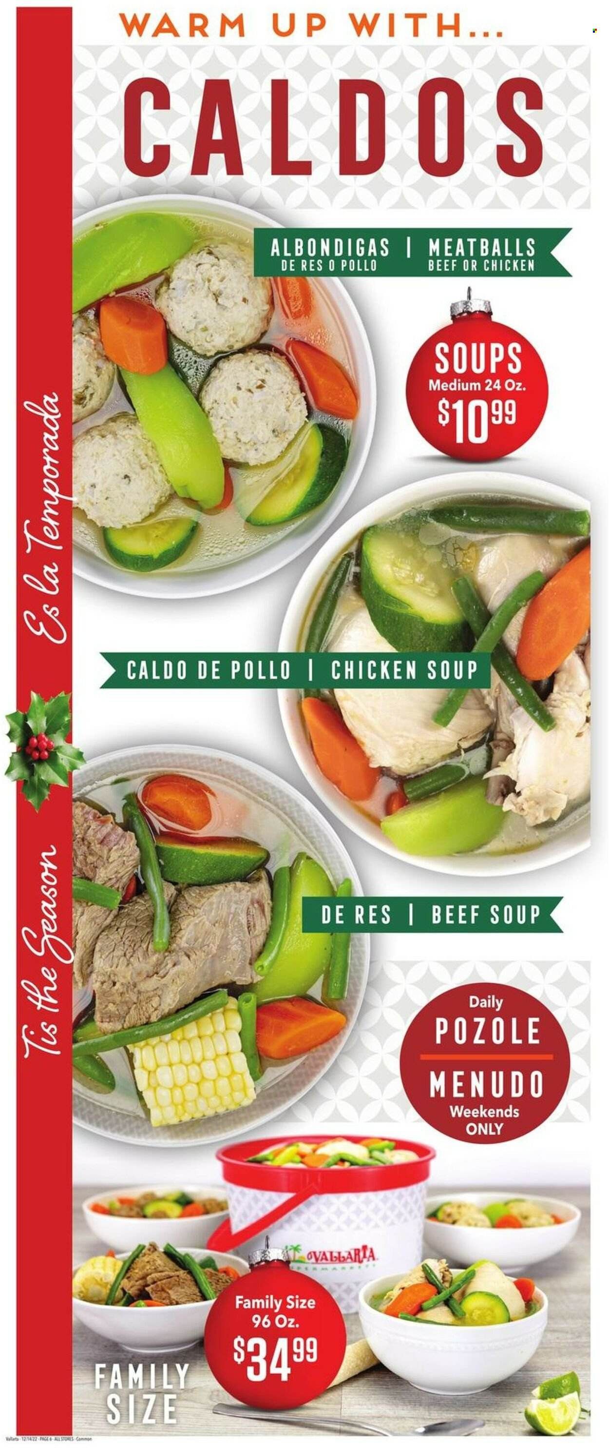 Vallarta (CA) Weekly Ad Flyer Specials December 14 to December 20, 2022