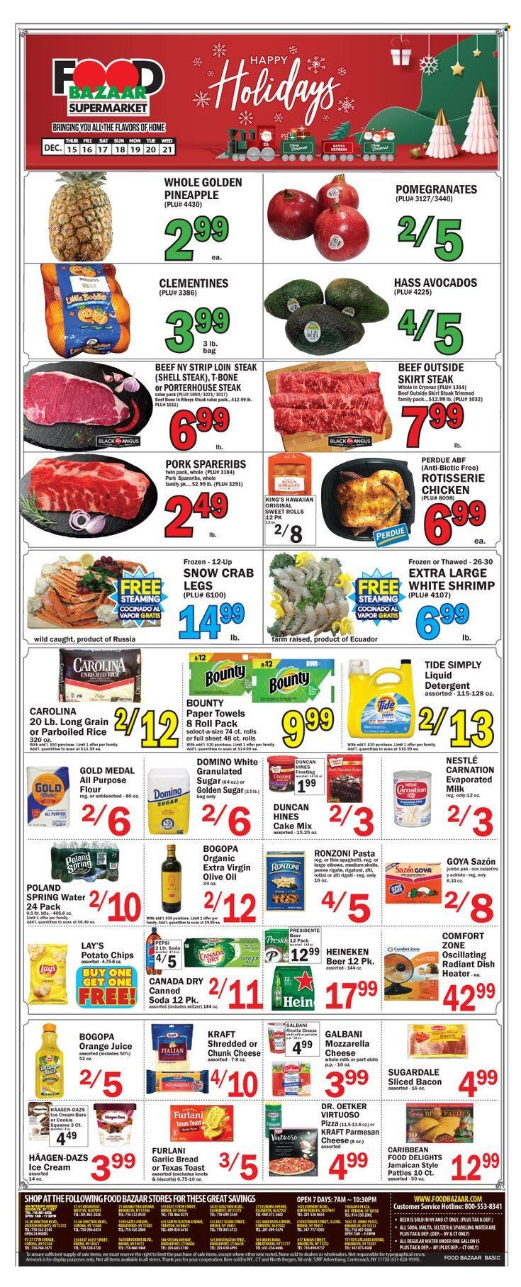 Food Bazaar (CT, NJ, NY) Weekly Ad Flyer Specials December 15 to December 21, 2022