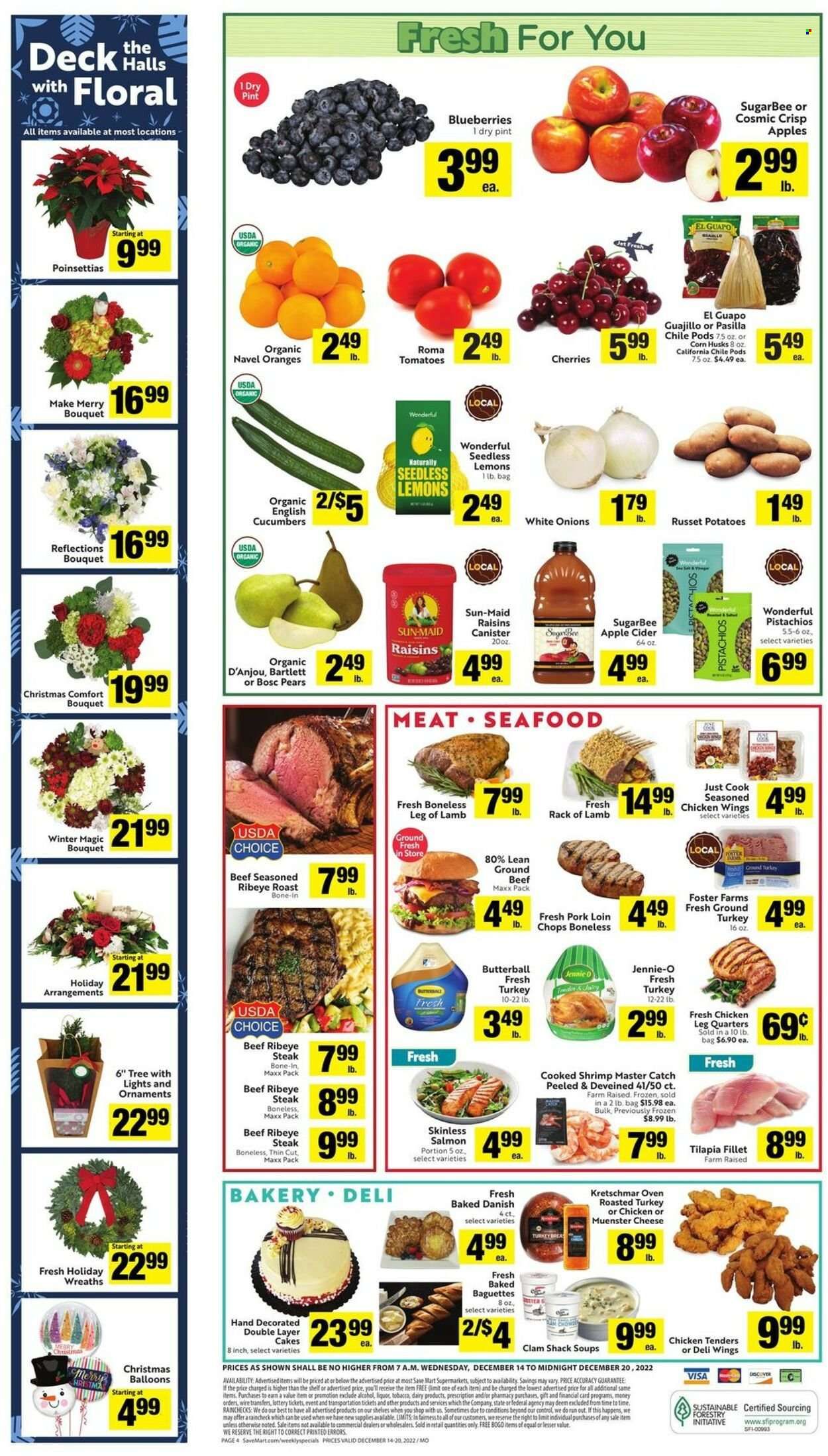Save Mart (CA, NV) Weekly Ad Flyer Specials December 14 to December 20, 2022