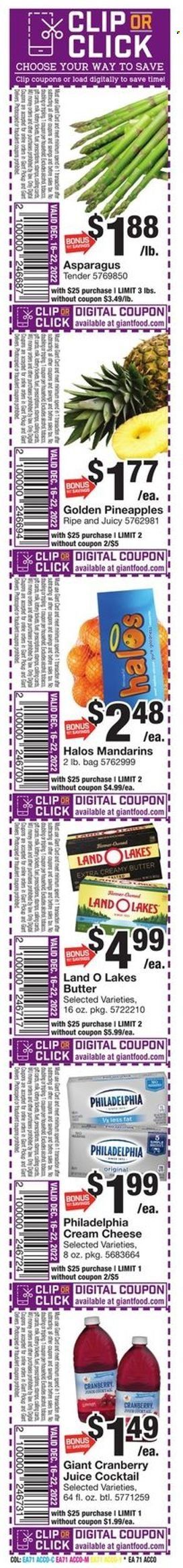 Giant Food (DE, MD, VA) Weekly Ad Flyer Specials December 16 to December 22, 2022