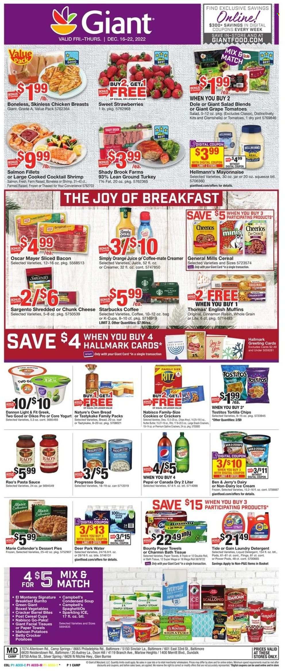 Giant Food (DE, MD, VA) Weekly Ad Flyer Specials December 16 to December 22, 2022