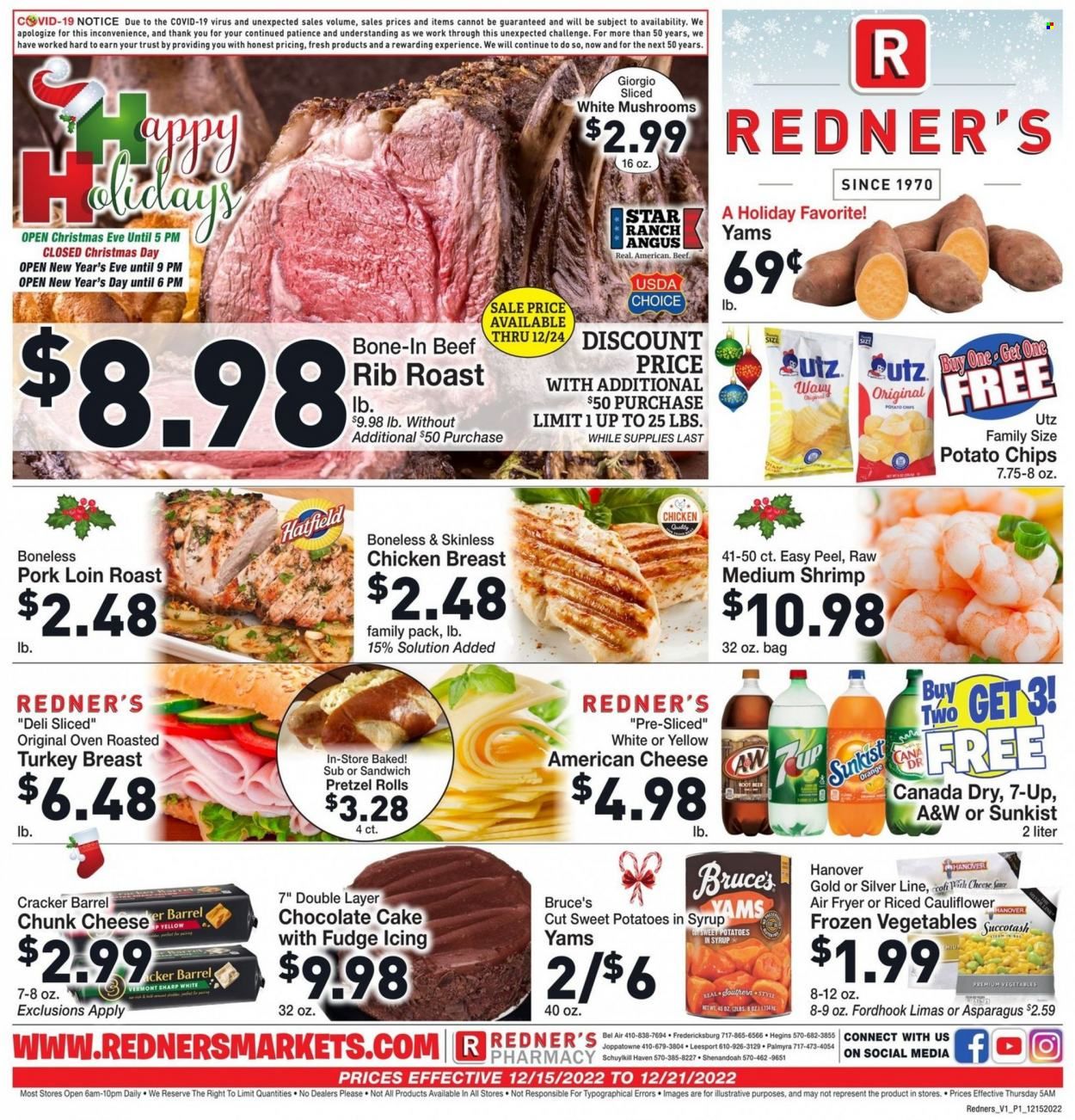 Redner's Markets (DE, MD, PA) Weekly Ad Flyer Specials December 15 to December 21, 2022
