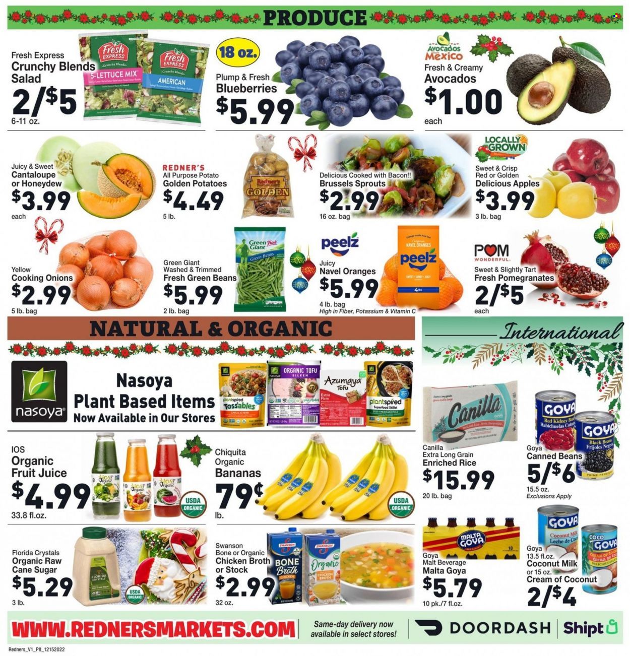 Redner's Markets (DE, MD, PA) Weekly Ad Flyer Specials December 15 to December 21, 2022